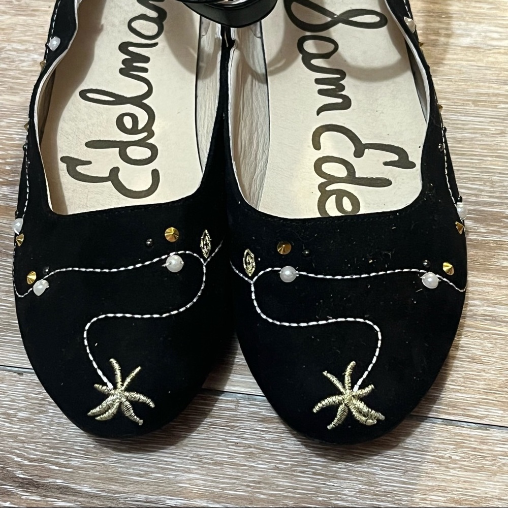 SAM EDELMAN Felicia Josie Lucien Ankle Strap Flat - Picture 9 of 12